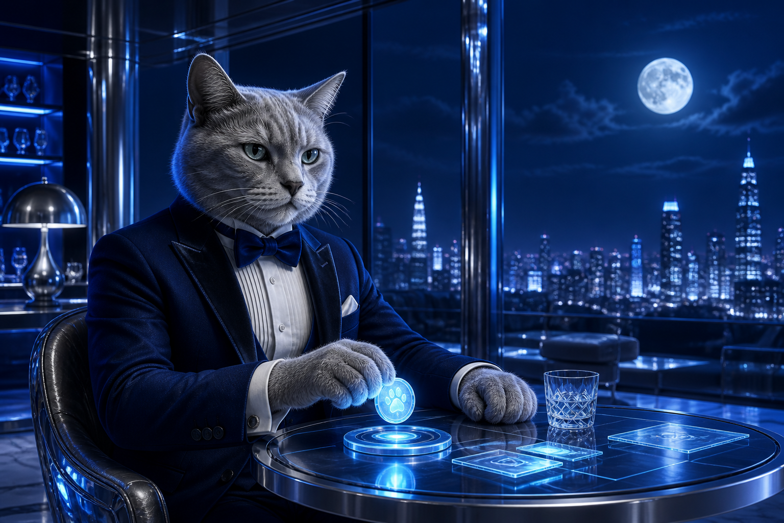 Оригинальная визуальная сцена cat-68.casino